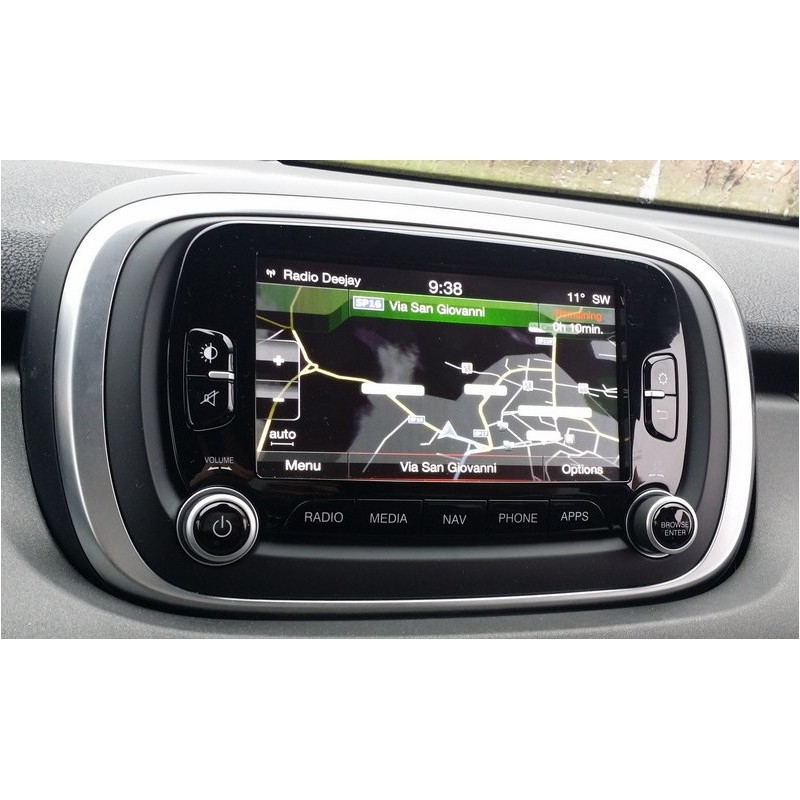 AGGIORNAMENTO NAVIGATORE UCONNECT 6.5" - FIAT 500L (351_ 352_) + MAPPA EUROPA 2023.2