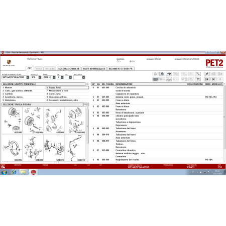 Porsche PET2 8.0 (644) [01.2022] Catalogo Elettronico
