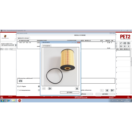 Porsche PET2 8.0 (644) [01.2022] Catalogo Elettronico