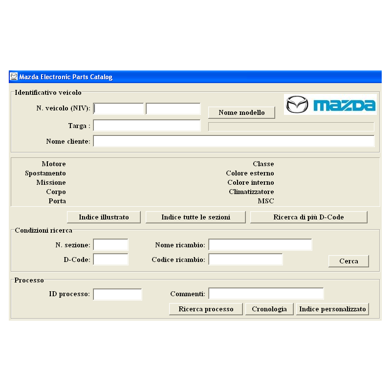 Mazda EPC II [2018-02] Catalogo Elettronico