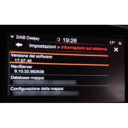 AGGIORNAMENTO NAVIGATORE UCONNECT 6.5" - FIAT 500X (344_)  RENEGADE + MAPPA EUROPA 2022.2