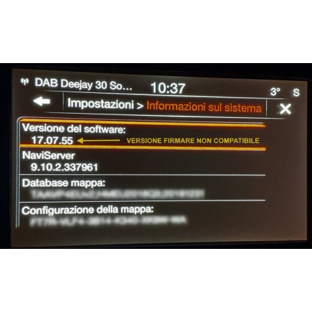 AGGIORNAMENTO NAVIGATORE UCONNECT 6.5" - FIAT 500X (344_)  RENEGADE + MAPPA EUROPA 2022.2