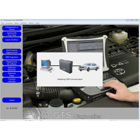 Toyota Techstream 18.00.008 (02-2003)
