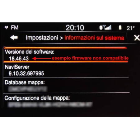 AGGIORNAMENTO NAVIGATORE UCONNECT 6.5" - FIAT 500L (351_ 352_) + MAPPA EUROPA 2023.2