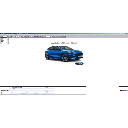 Ford Microcat Europa [2022-01] Catalogo Elettronico