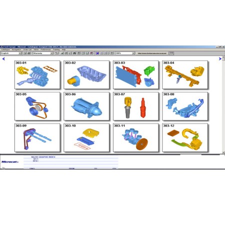Ford Microcat Europa [2022-01] Catalogo Elettronico