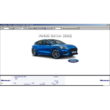 Ford Microcat Europa [2022-01] Catalogo Elettronico