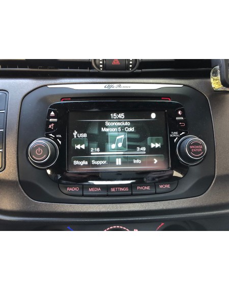 AGGIORNAMENTO FIRMWARE NAVIGATORE UCONNECT 5" - ALFA / FIAT / LANCIA / JEEP FW.13.00.80.01