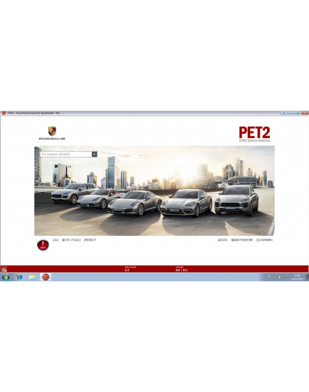 Porsche PET2 8.0 (644) [01.2022] Catalogo Elettronico