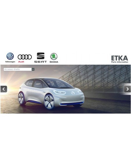 VAG Audi Vw Seat Skoda ETK 8.1 [2022-01] Catalogo Elettronico