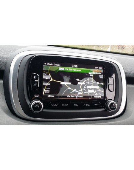 AGGIORNAMENTO NAVIGATORE UCONNECT 6.5" - FIAT 500X (344_)  RENEGADE + MAPPA EUROPA 2022.2