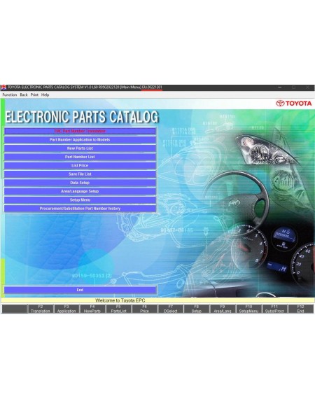 Toyota Epc [2022-12] Catalogo Elettronico Ricambi