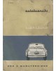 AUTOBIANCHI BIANCHINA - MANUALE USO E MANUTENZIONE 1964-1970