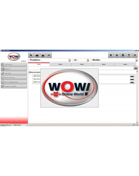 WOW WURTH 5.00.12 + FW 1622 ITALIANO BANCA DATI